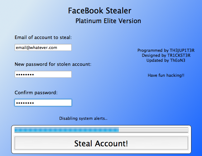 Facebook hacker software download